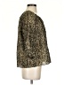 Talbots Animal Print Gold 3/4 Sleeve Blouse Size S - photo 4