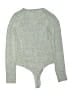 Dynamite Gray Bodysuit Size M - photo 2