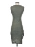 Leith Solid Gray Casual Dress Size S - photo 2