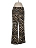 Calvin Klein Animal Print Gold Brown Casual Pants Size L - photo 1