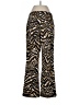Calvin Klein Animal Print Gold Brown Casual Pants Size L - photo 2