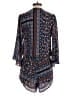 Abbeline 100% Polyester Paisley Houndstooth Stripes Blue Romper Size S - photo 2