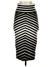 Bebe Stripes Black Casual Skirt Size XS - photo 1