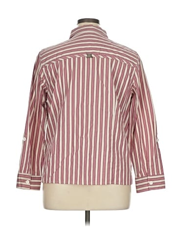 Christopher & Banks 3/4 Sleeve Button-Down Shirt (view 2)
