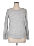 Ava James Gray Long Sleeve Top Size XL - photo 1