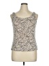 Alex Evenings Silver Sleeveless Top Size XL - photo 1