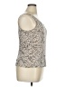 Alex Evenings Silver Sleeveless Top Size XL - photo 4