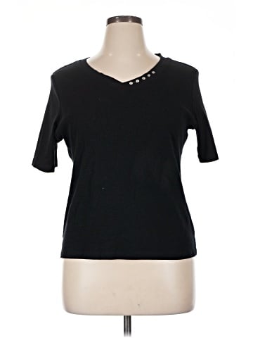 Karen Scott Short Sleeve Top (view 1)