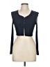 Lyaner Blue Long Sleeve Top Size M - photo 1