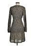 Veronica M. Chevron-herringbone Gold Tan Cocktail Dress Size M - photo 2