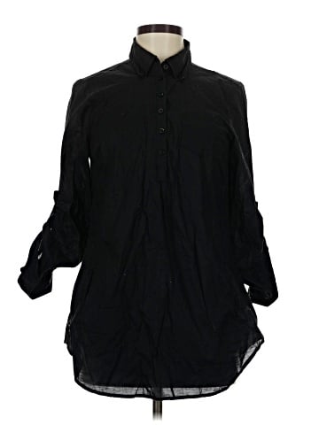 Prototype 3/4 Sleeve Button-Down Shirt (view 1)
