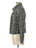Sense 100% Polyester Animal Print Black Jacket Size L - photo 5
