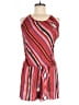 Tysa 100% Rayon Stripes Red Romper Size Med (2) - photo 1