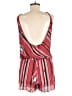 Tysa 100% Rayon Stripes Red Romper Size Med (2) - photo 2
