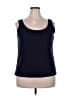 Talbots Blue Tank Top Size 2X - photo 1