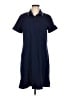 Lands' End Blue Casual Dress Size L - photo 1