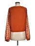 Shein Orange Long Sleeve Blouse Size 8 - 10 - photo 2