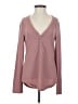 Athleta Pink Long Sleeve Henley Size XS - photo 1