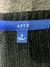Apt. 9 Black Pullover Sweater Size M - photo 7