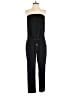 Express Solid Black Jumpsuit Size S - photo 1