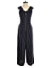 Adelyn Rae Stripes Black Jumpsuit Size XS - photo 2