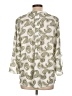 41Hawthorn 100% Polyester Paisley Ivory 3/4 Sleeve Blouse Size L - photo 2