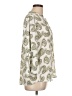 41Hawthorn 100% Polyester Paisley Ivory 3/4 Sleeve Blouse Size L - photo 4