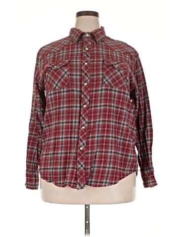 Wrangler Jeans Co Long Sleeve Button-Down Shirt (view 1)