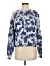 Aqua Tie-dye Blue Sweatshirt Size S - photo 1
