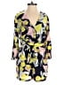Maison Jules 100% Polyester Print Yellow Romper Size XS - photo 1