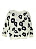 Design History 100% Nylon Animal Print Green Blue Cardigan Size L (youth) - photo 2