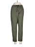 Mud Pie Solid Green Casual Pants Size M - photo 1