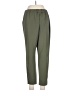 Mud Pie Solid Green Casual Pants Size M - photo 2