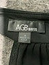 AGB Solid Black Cocktail Dress Size 6 - photo 7
