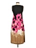 DKNY 100% Polyester Graphic Brown Cocktail Dress Size 0 (petite) - photo 2