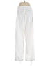 Assorted Brands 100% Polyester Solid White Track Pants Size XS - photo 2