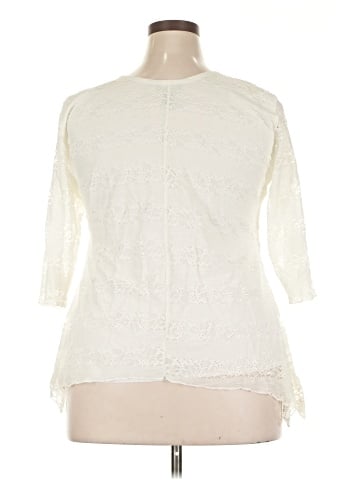Shannon Ford New York 3/4 Sleeve Top (view 2)
