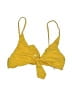 San Lorenzo Yellow Swimsuit Top Size XS - photo 1