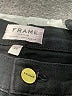 FRAME Denim Solid Black Denim Shorts Size 28 waist - photo 3