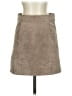 Blank NYC 100% Leather Solid Tan Leather Skirt Size 24 waist - photo 1
