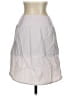FLX Solid White Casual Skirt Size S - photo 2