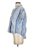 Madewell Stripes Blue Short Sleeve Blouse Size XS - photo 5