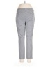 Adrienne Vittadini Polka Dots Gray Casual Pants Size 10 - photo 2