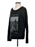 Express Graphic Black Sweatshirt Size XS - photo 5