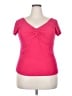 Torrid Pink Short Sleeve Top Size 2X Plus (2) - photo 1