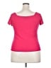 Torrid Pink Short Sleeve Top Size 2X Plus (2) - photo 2