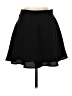 Express 100% Polyester Solid Black Casual Skirt Size 2 - photo 1