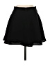 Express 100% Polyester Solid Black Casual Skirt Size 2 - photo 2