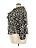 Old Navy 100% Polyester Black 3/4 Sleeve Blouse Size XXL - photo 5