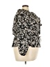 Old Navy 100% Polyester Black 3/4 Sleeve Blouse Size XXL - photo 4